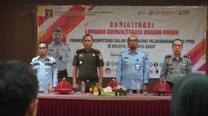 
 Tingkatkan Kompetensi PPNS di Polewali Mandar, Kanwil Kemenkumham Sulawesi Barat Intensif Lakukan Sosialisasi