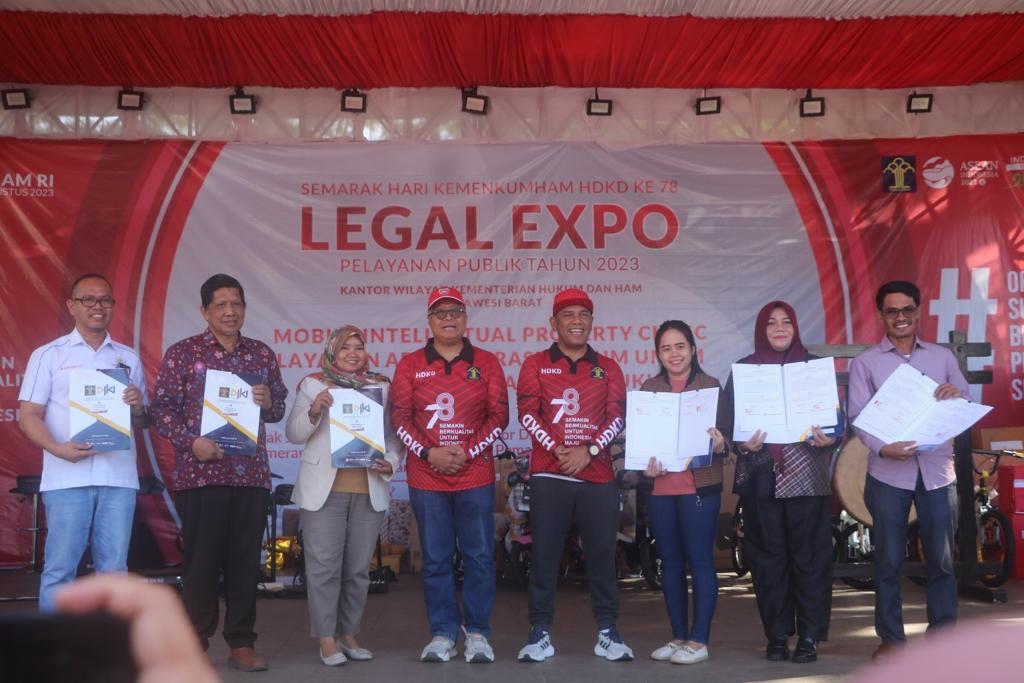 Kanwil Kemenkumham Sulawesi Barat gandeng 6 Perguruan Tinggi untuk lindungi Kekayaan Intelektual (dok. istimewa)
