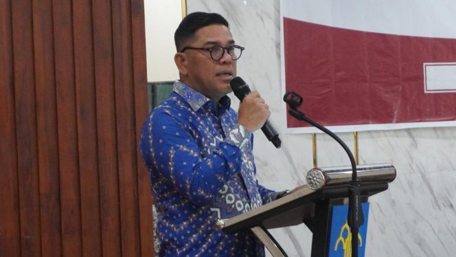 
 Kakanwil Kemenkumham Sulawesi Barat, Parlindungan saat membuka Pelatihan Bahasa Isyarat (dok. istimewa)