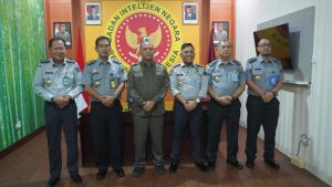 Kakanwil Kemenkumham Sulawesi Barat saat berkunjung ke BIN Sulawesi Barat (dok. Istimewa)