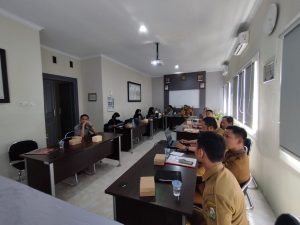 Kanwil Kemenkumham Sulawesi Barat rapat pengharmonisasian Ranperbud (dok. Istimewa)