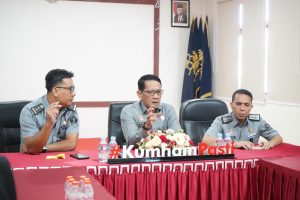 Kemenkumham Maluku Utara laksanakan rapat internal (dok. istimewa)