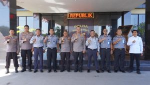 Kakanwil Kemenkumham Sulbar bersilaturahmi dengan Kapolda (dok. Istimewa)