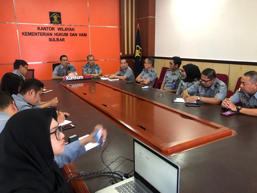 Kemenkumham Sulawesi Barat siap songsong predikat Wilayah Bebas dari Korupsi (dok. Istimewa)