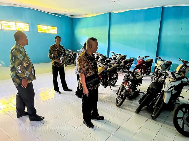 
 Kunjungan Kemenkumham Maluku Utara di Rupbasan (dok. istimewa)