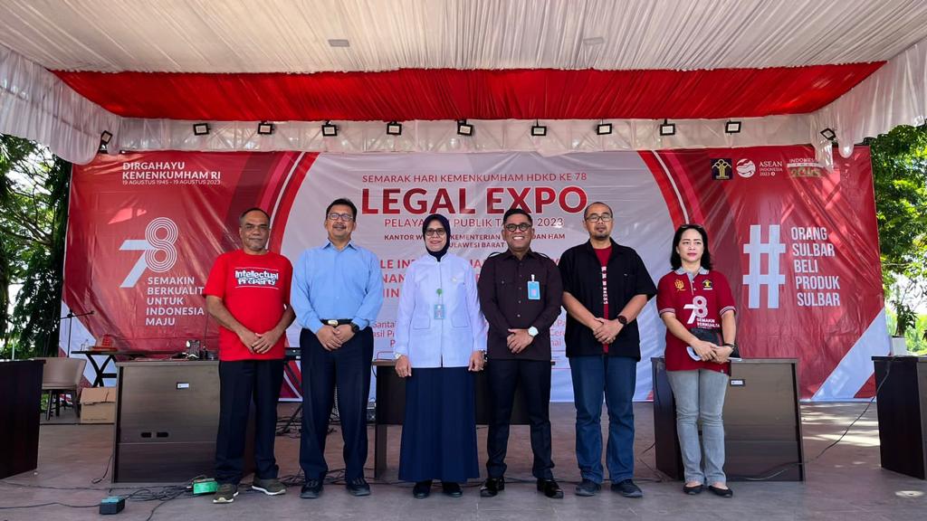 Kanwil Kemenkumham Sulawesi Barat selenggarakan acara Legal Expo 2023 (dok. istimewa)