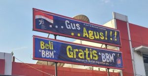 Nama Agus Gratis BBM