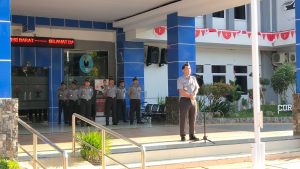 Apel pagi pegawai Kemenkumham Kanwil Sulawesi Barat (dok. Istimewa)