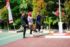 Persiapan Upacara Hari Kemenkumham ke-78 Kanwil Maluku Utara (dok. istimewa)