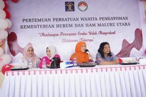 Pertemuan rutin Dharma Wanita Pengayoman Kemenkumham Maluku Utara (dok. Istimewa)