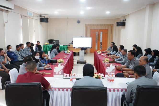 
					Rapat persiapan Hari Jadi ke-78 oleh Kanwil Kemenkumham Maluku Utara (dok. Istimewa)