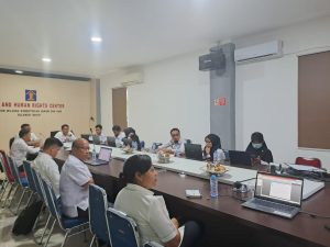 Rapat Pengharmonisasian, Pembulatan, dan Pemantapan Konsepsi Rancangan Peraturan Bupati Mamuju tentang Perubahan Rencana Kerja Pemerintah Daerah Tahun 2023 dan Rancangan Peraturan Daerah Provinsi Sulawesi Barat (dok. Istimewa)