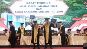 Pengarugerahan gelar Doktor HC kepada Sekjen Kemenkumham (dok. Istimewa)