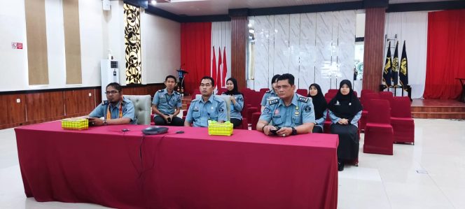 
 Sosialisasi aplikasi ABE di kemenkumham Sulawesi Barat (dok. Istimewa)