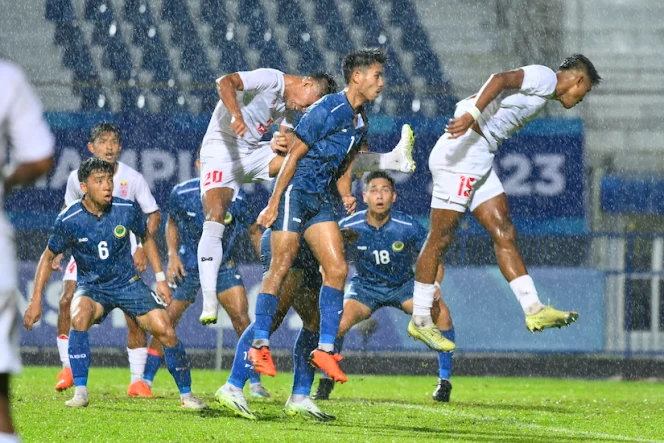 
					Laga antara Thailand U-23 vs Kamboja U-23 di Piala AFF U-23 (dok. aseanfootball.org)