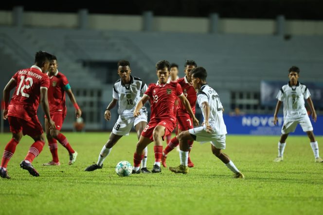 
					Timnas Indonesia U-23 di laga melawan Timor Leste (dok. pssi.org)