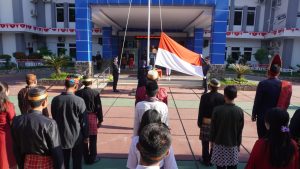 Kemenkumham Sulawesi Barat laksanakan Upacara HUT ke-78 RI Tahun 2023 (dok. Istimewa)