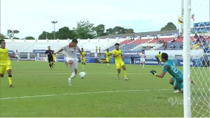 Pertandingan antara Timnas Malaysia vs Timnas Vietnam (dok. tangkapan layar vidio.com)