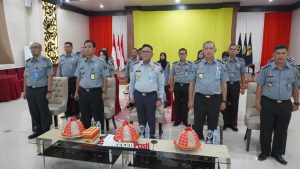 Kegiatan Wisuda Purnabakti Kakanwil Kemenkumham Sulbar (dok. istimewa)