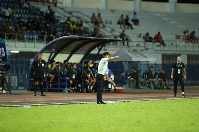 
					Coach STY saat mendampingi Timnas U-23 di laga melawan Malaysia U-23 (dok. pssi.org)