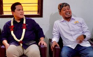 harisandi savari bersama erik tohir