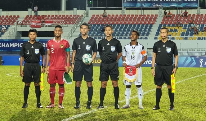 
					Laga Timnas Indonesia U-23 melawan Timor Leste di Piala AFF U-23 (dok. twitter @AFFPresse)