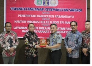 Kemenkumham Sulawesi Barat jalin kerja sama dengan Pemda Pasangkayu (dok. istimewa)