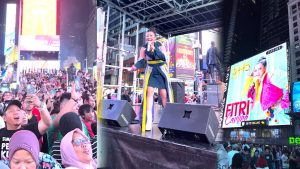 Fitri Carlina Nyanyi Dangdut di New York AS Bergoyang