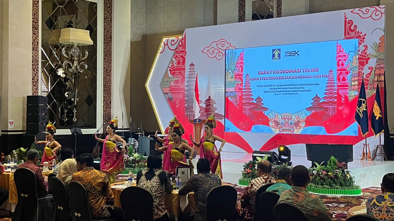 Kakanwil Kemenkumham Sulawesi Barat hadiri kegiatan di Bali (dok. istimewa)