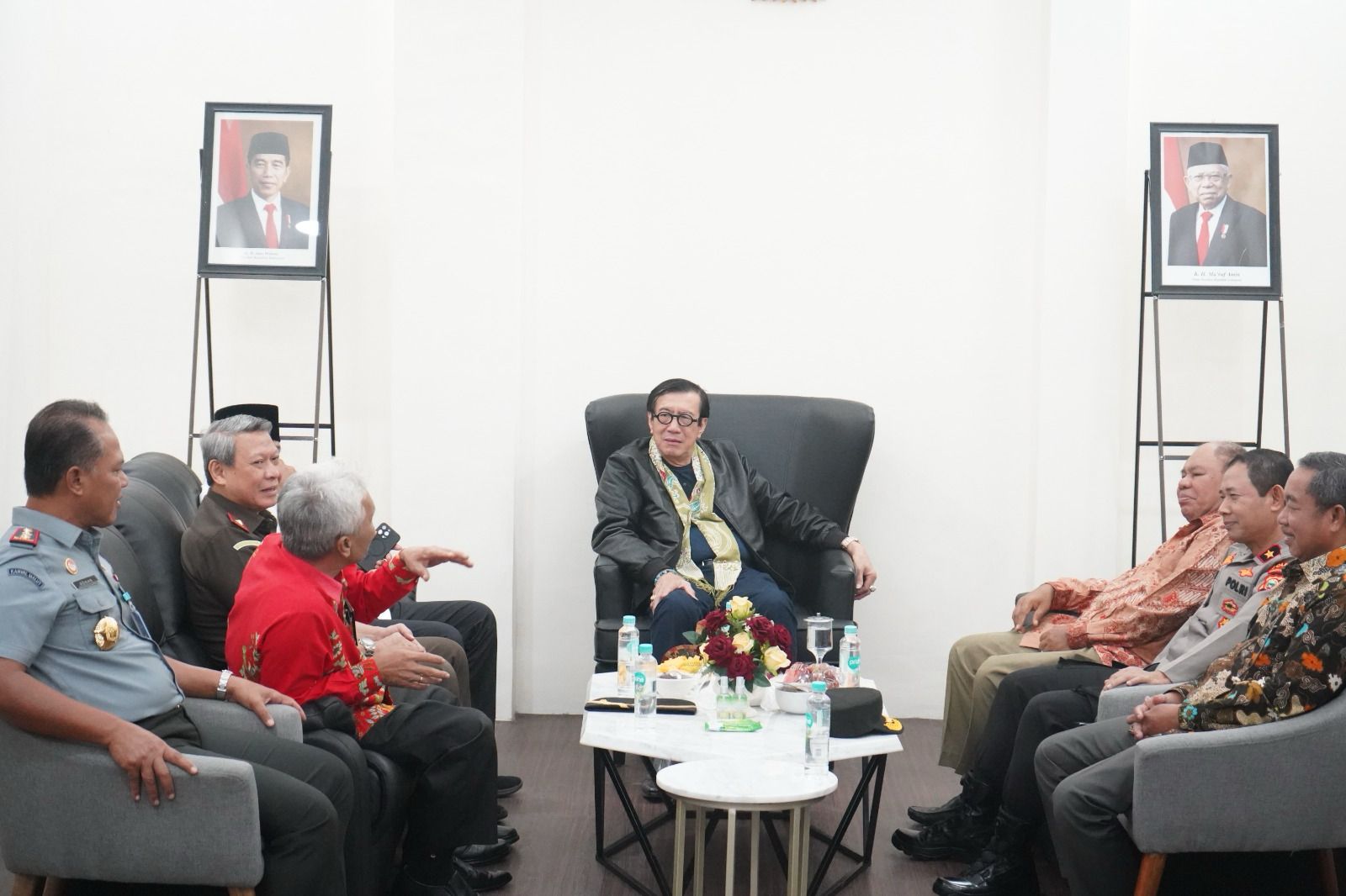 Kunjungan menteri Yasonna ke Ternate (dok. istimewa)