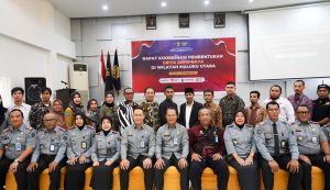 Kanwil Kemenkumham Maluku Utara jalin kerja sama dengan Pemda dan stakeholders (dok. istimewa)