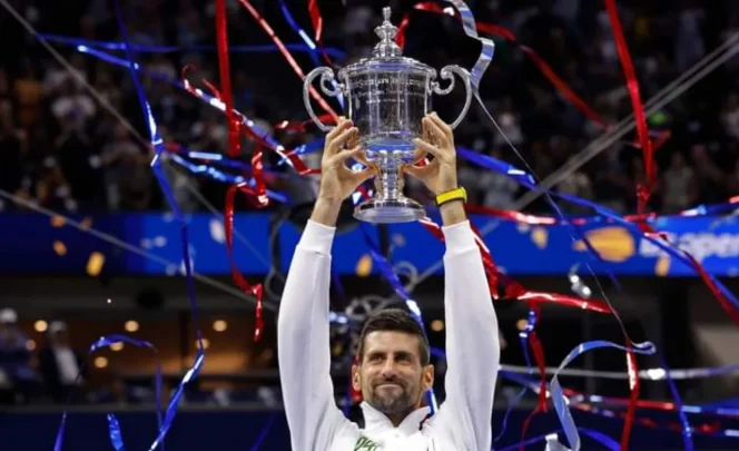 
					Novak Djokovic menangi laga final US Open 2023 