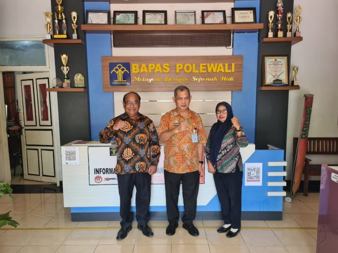 
 Kadiv Pemasyarakatan Kemenkumham Sulawesi Barat lakukan kunjungan kerja (dok. istimewa)