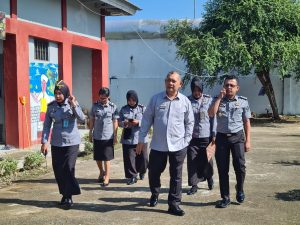 Kanwil Kemenkumham Sulawesi Barat lakukan sidak (dok. istimewa)