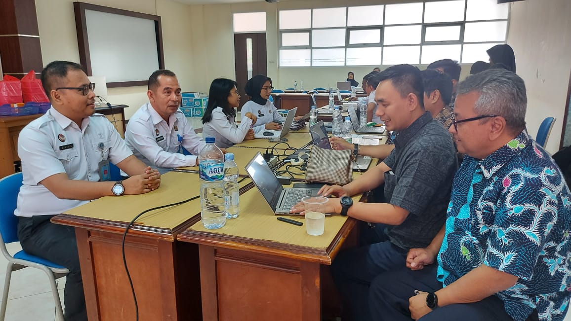 Kanwil Kemenkumham Sulawesi Barat lakukan supervisi pagu anggaran (dok. istimewa)