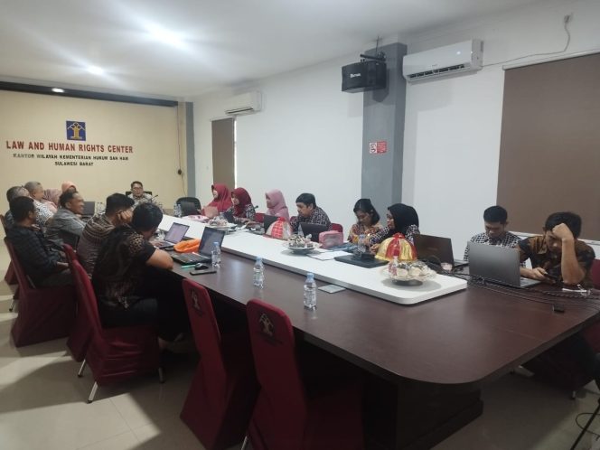 
 Rapat Pengharmonsiasian, Pembulatan dan Pemantapan Konsepsi atas Rancangan Peraturan Daerah Provinsi Sulawesi Barat tentang Pajak Daerah dan Retribusi Daerah dan Rancangan Peraturan Bupati Majene yaitu Rancangan Peraturan Bupati Majene (dok. istimewa)