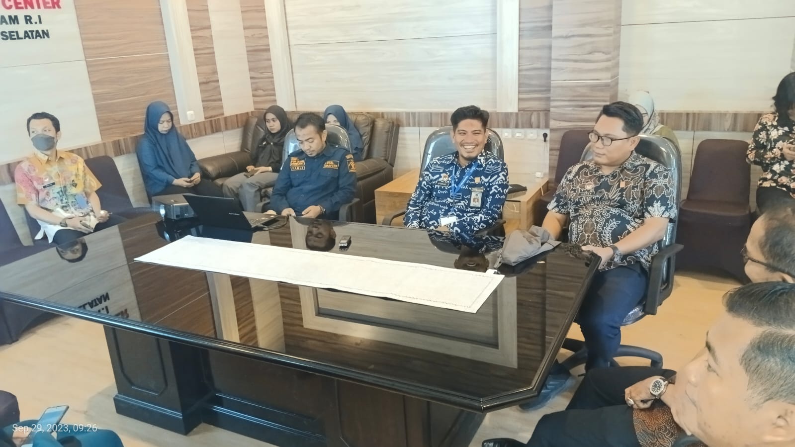 Kemenkumham Sulawesi Barat lakukan studi tiru SIpamase (dok. istimewa)