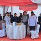 Perwakilan kanwil Kemenkumham Sulawesi Barat di acara Peletakan Batu Pertama dan Penancapan Tiang Pancang Pertama Pembangunan Gedung Kantor Pengadilan Tinggi Agama Sulawesi Barat (dok. istimewa)