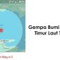 Gempa Bumi Mag 6.0 Timur Laut Tuban