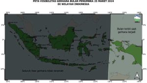 Peta Gerhana Bulan Penumbra 25 Maret 2024 untuk Pengamat di Indonesia