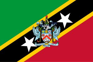bendera Saint Kitts dan Nevis