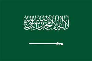 bendera arab saudi