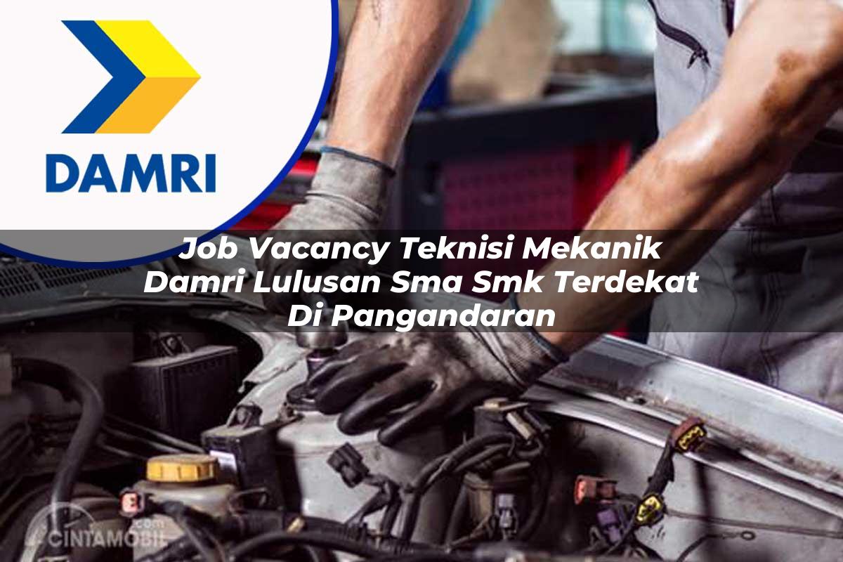 job vacancy teknisi mekanik damri lulusan sma smk terdekat di pangandaran 1753076343