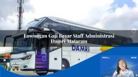 lowongan gaji besar staff administrasi damri mataram 1752119973